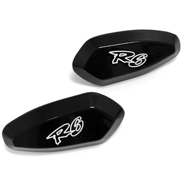 Krator Krator BP013 19992007 Yamaha YZF R6 Logo Engraved Mirror Block